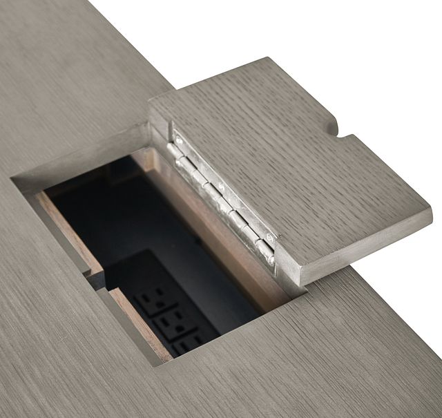 Highline Gray Writing Desk