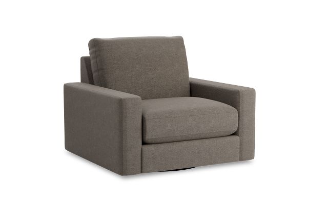 Edgewater Elite Brown Swivel Chair