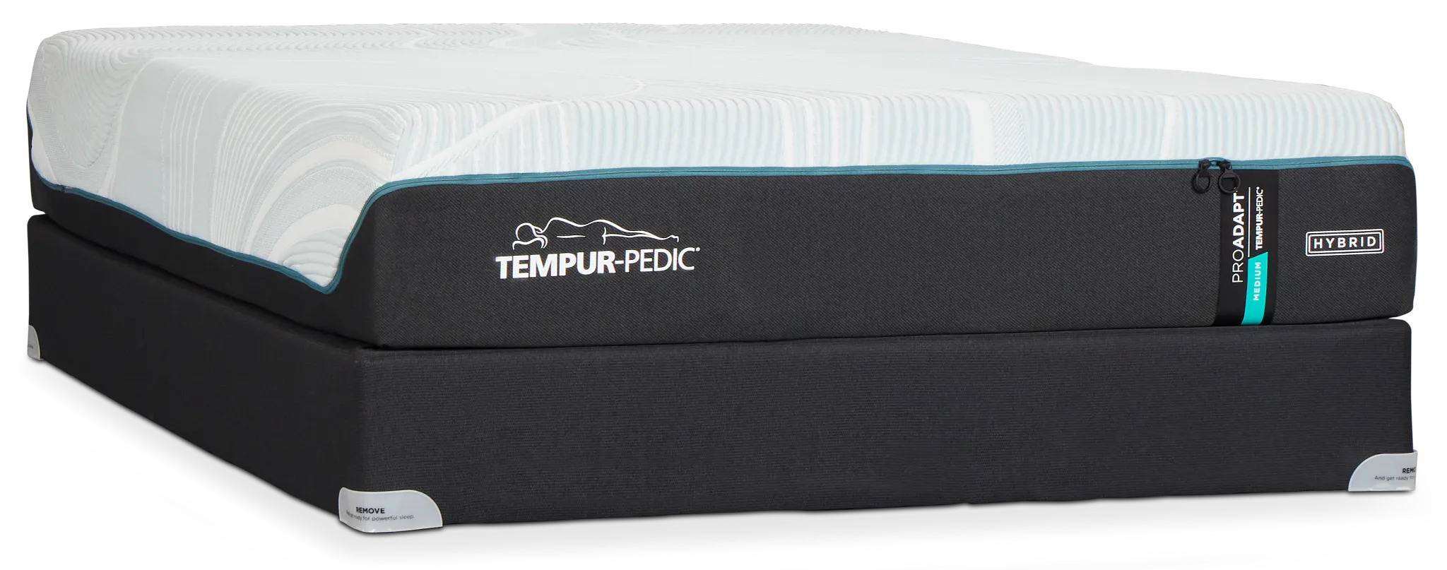 Tempur-pedic Tempur-proadapt Medium Hybrid Mattress Set