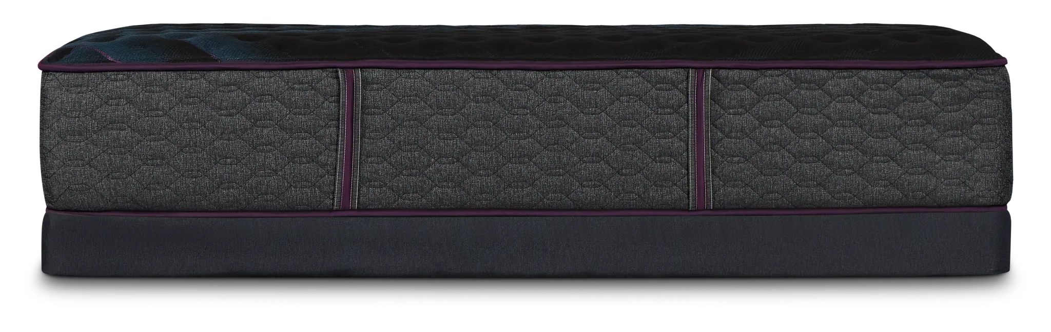 Beautyrest World Class Level 3 Extra Firm Low-profile Mattress Set