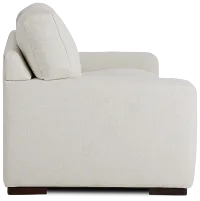Veronica White Down Loveseat