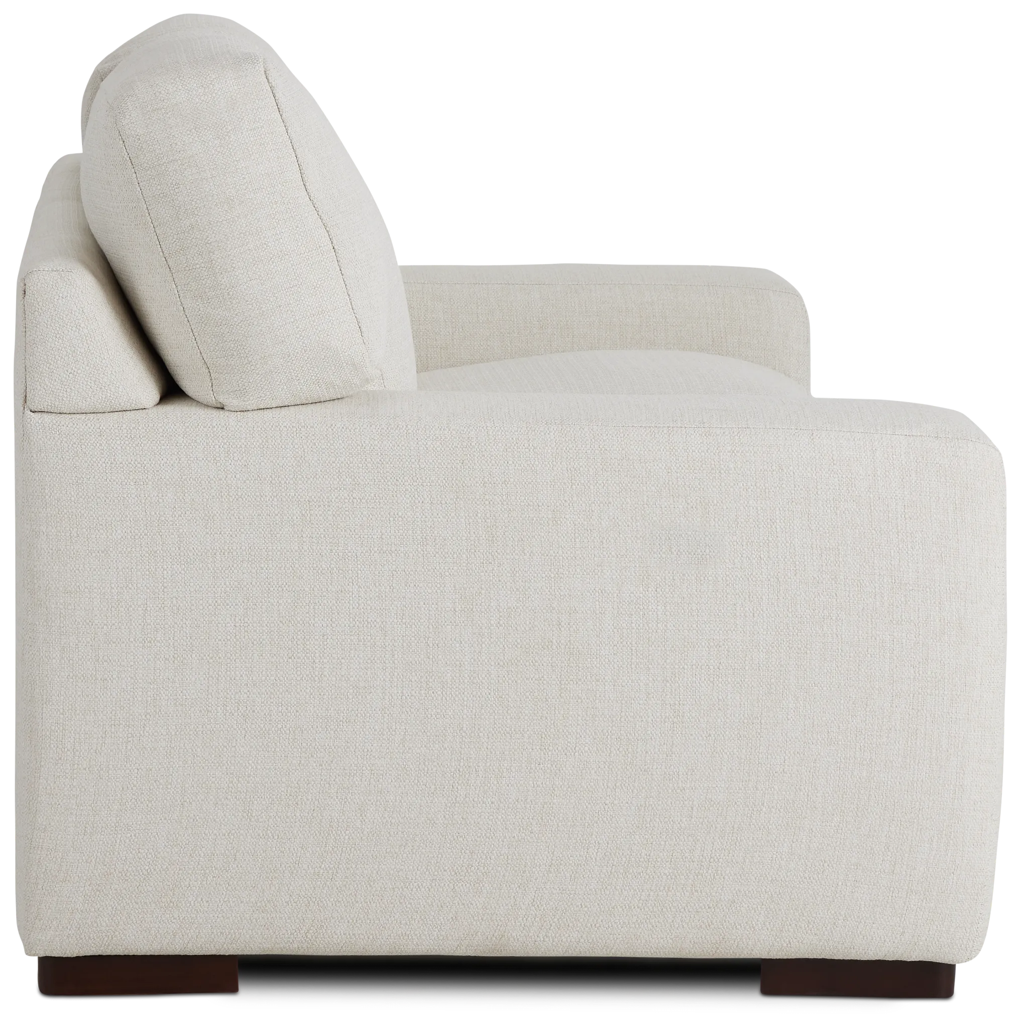 Veronica White Down Loveseat