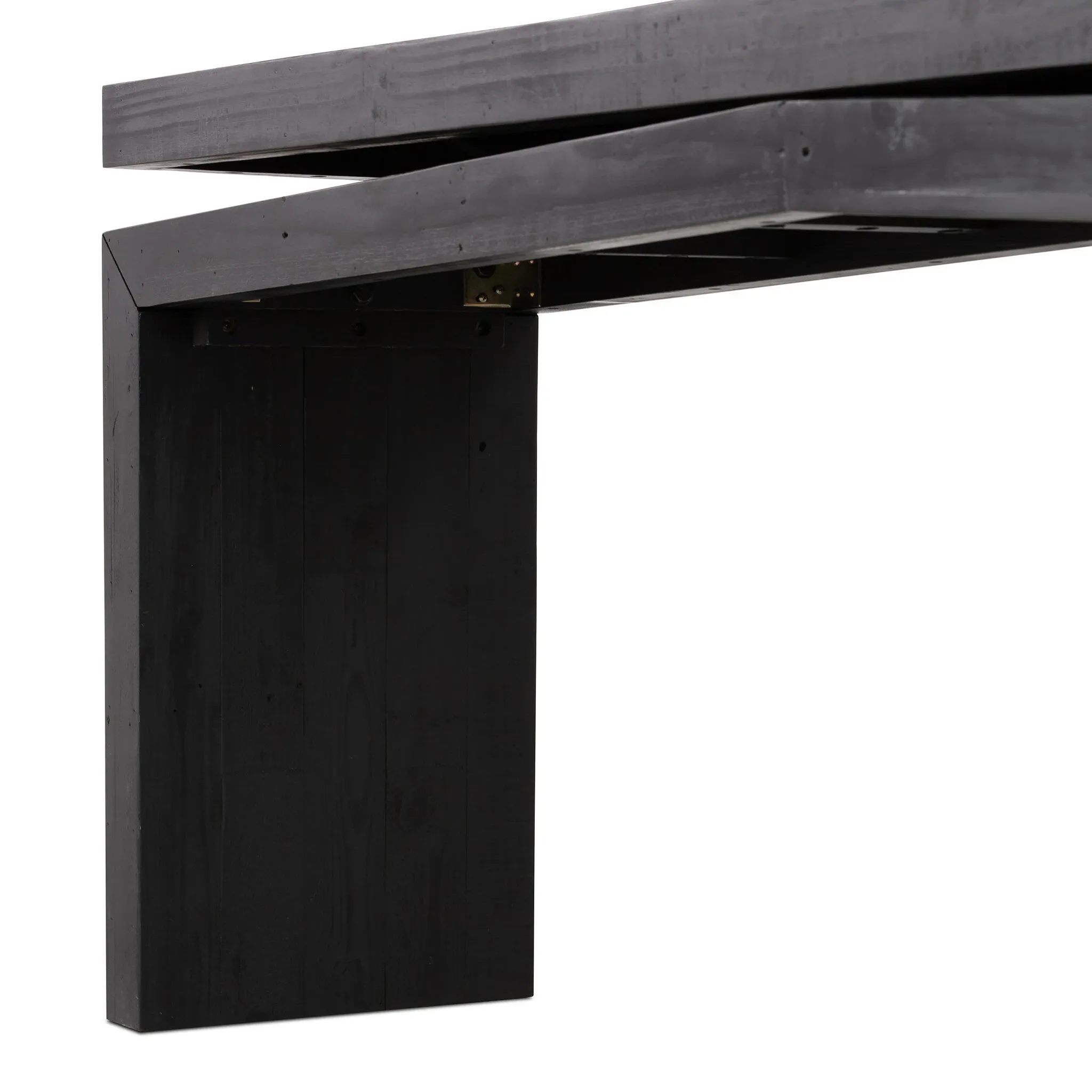 Naten Black 79" Console Table