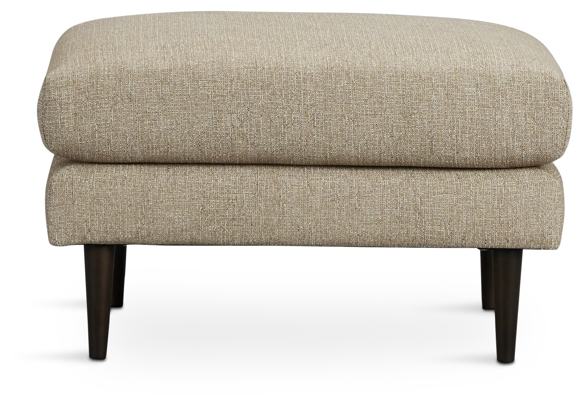 Easton Brown Fabric Ottoman Easton Brown Fabric Ottoman