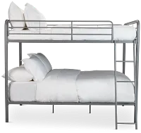 Rory Gray Metal Bunk Bed
