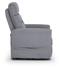 Canton Gray Fabric Power Lift Recliner