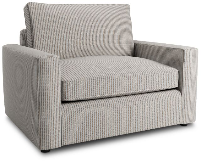 Siesta Lucy Light Beige Fabric Innerspring Sleeper