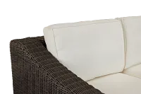 Canyon Gray White Large Two-arm Sectional