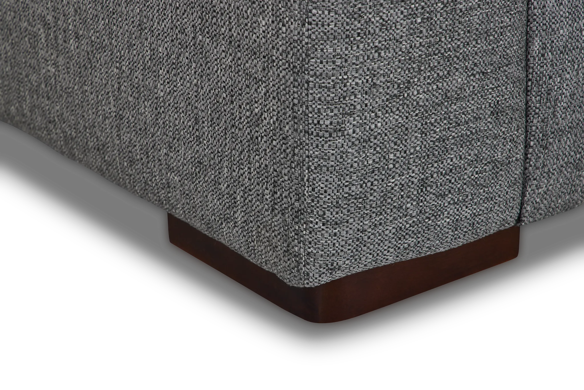 Veronica Dark Gray Down Large Right Chaise Sectional