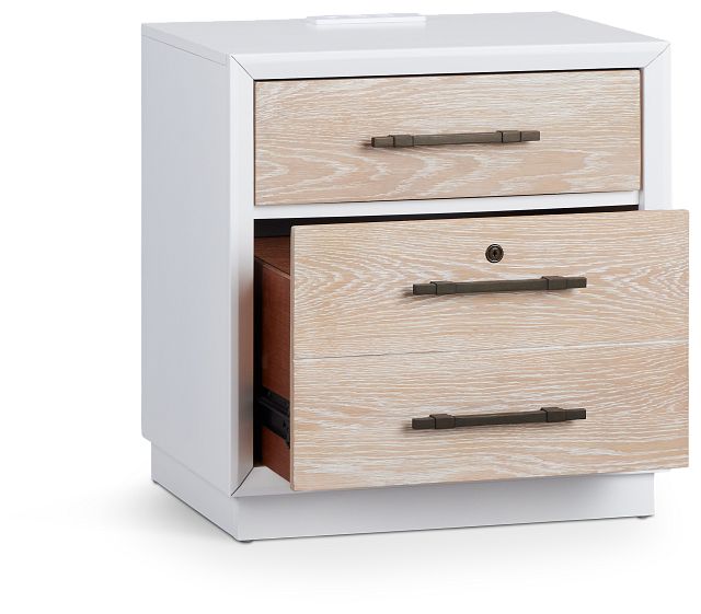 Boca Grande Two-tone File Cabinet