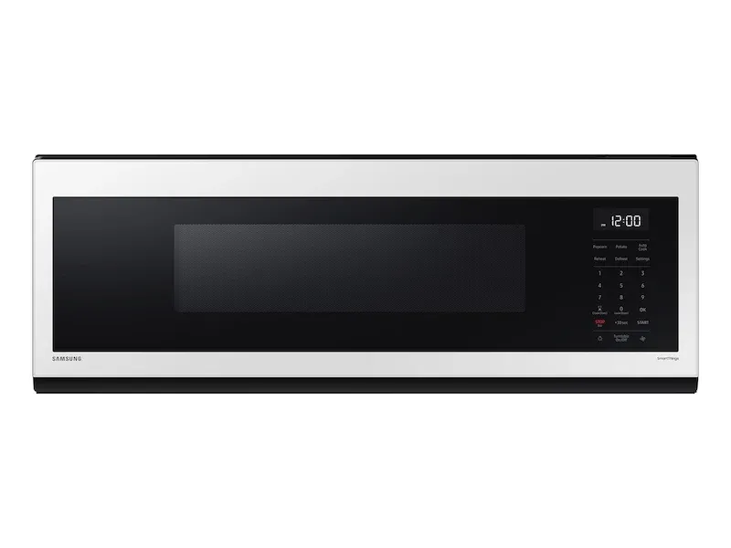 Samsung Bespoke Series White Over-the-range Microwave