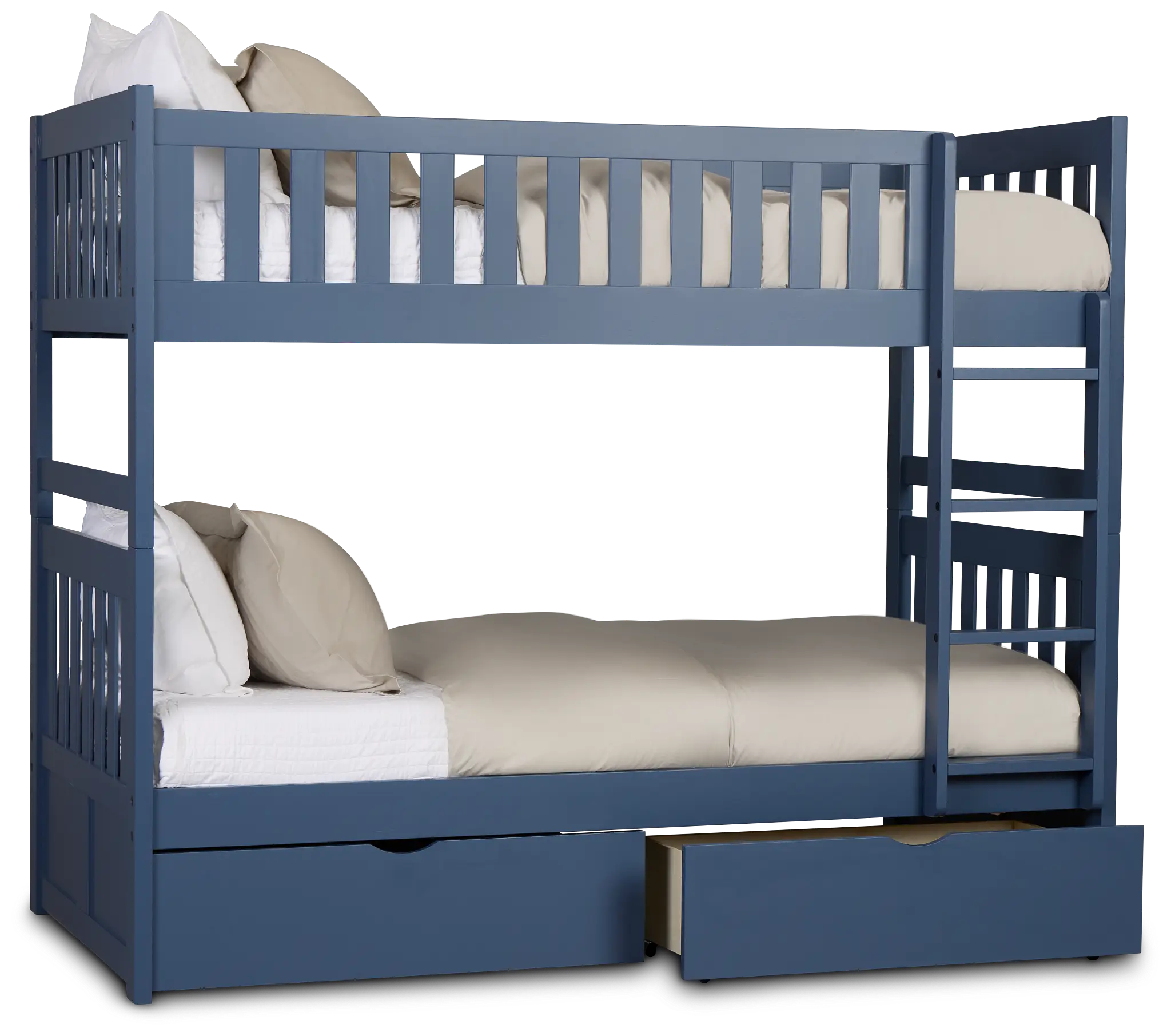 Charleston Dark Blue Storage Bunk Bed Charleston Dark Blue Storage Bunk Bed