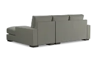 Edgewater Delray Pewter Right Chaise Sectional