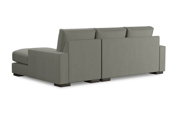 Edgewater Delray Pewter Right Chaise Sectional