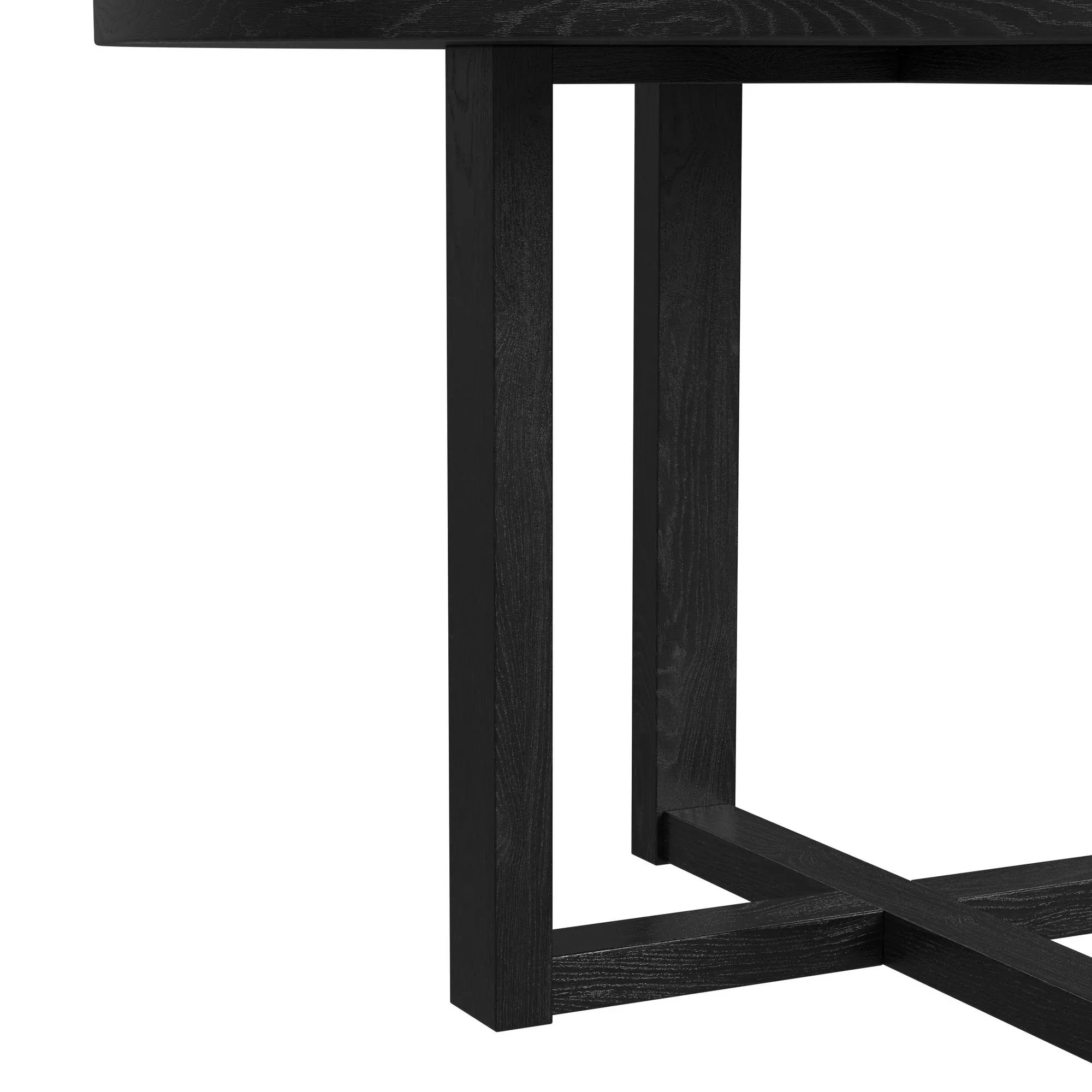 Brady Black Round Table