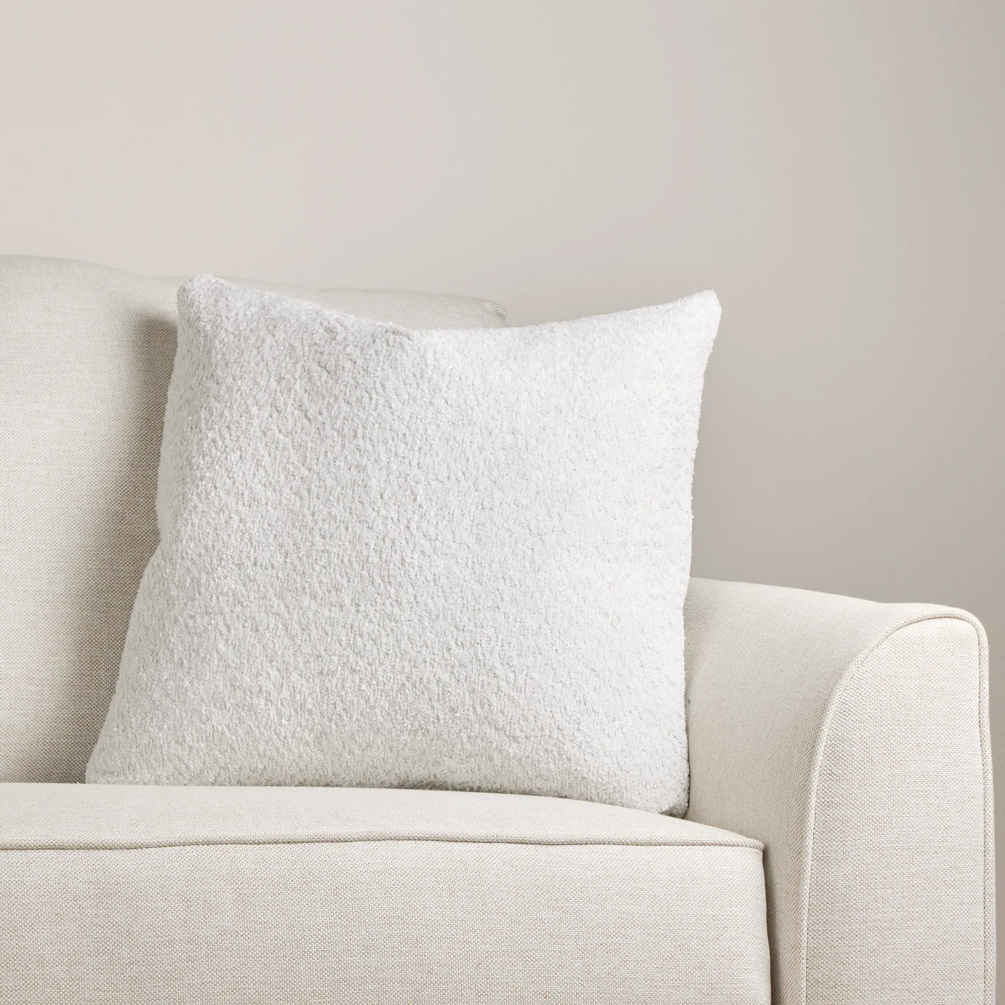 Oslo Gray 20" Square Accent Pillow