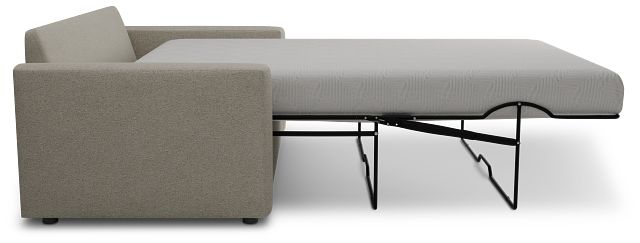 Siesta Elite Gray Fabric Memory Foam Sleeper