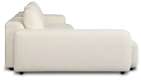 Cleo Light Beige Fabric Left Chaise Sectional