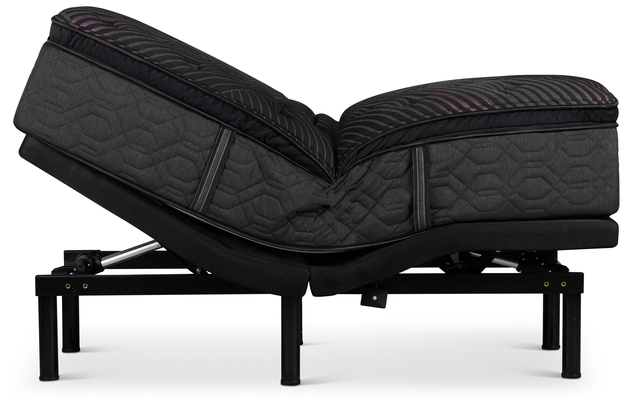 Beautyrest Black Series Two Plush Pillow Top Elite Adjustable Mattress Set