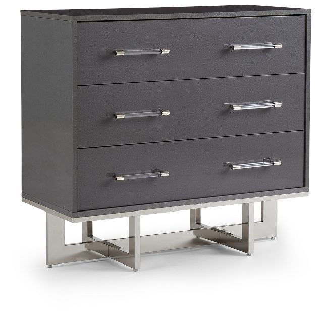 Cortina Gray Small Drawer Chest