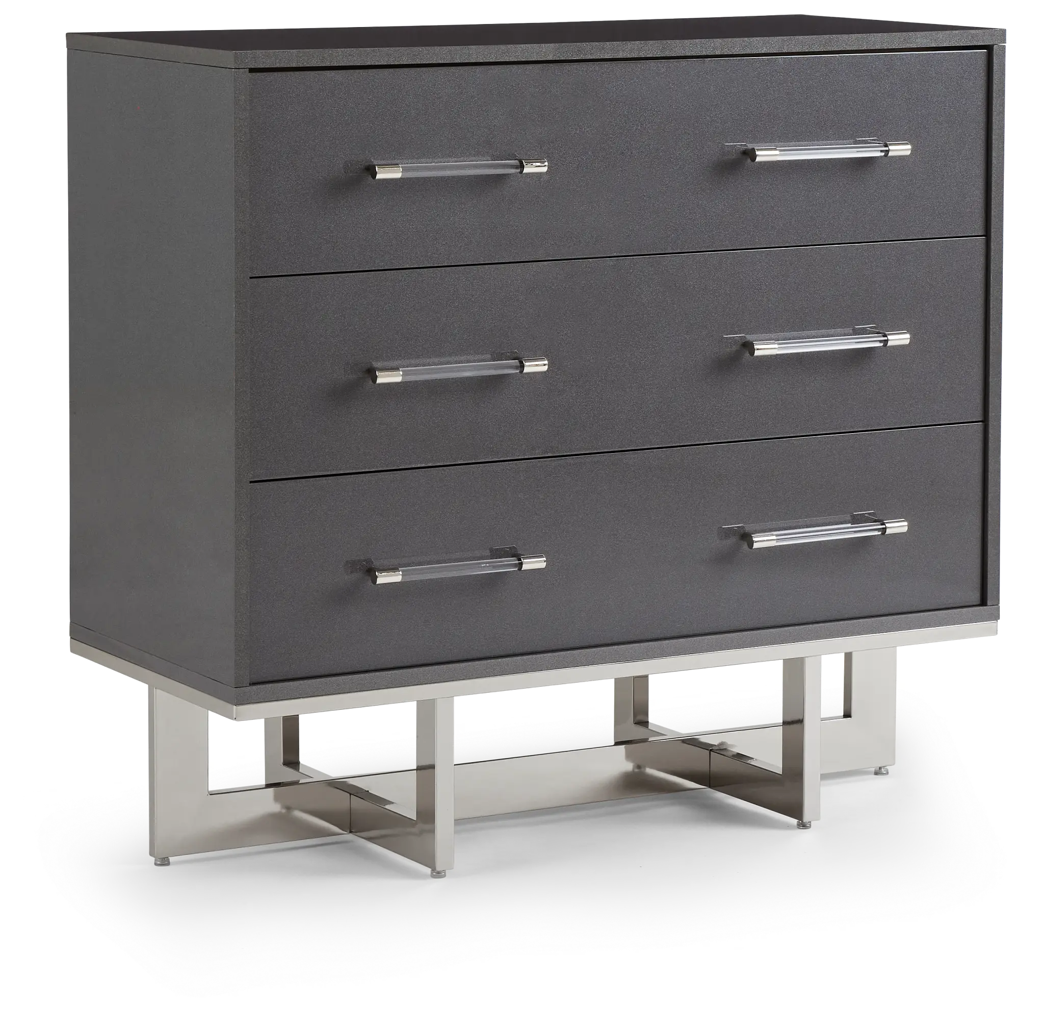 Cortina Gray Small Drawer Chest Cortina Gray Small Drawer Chest