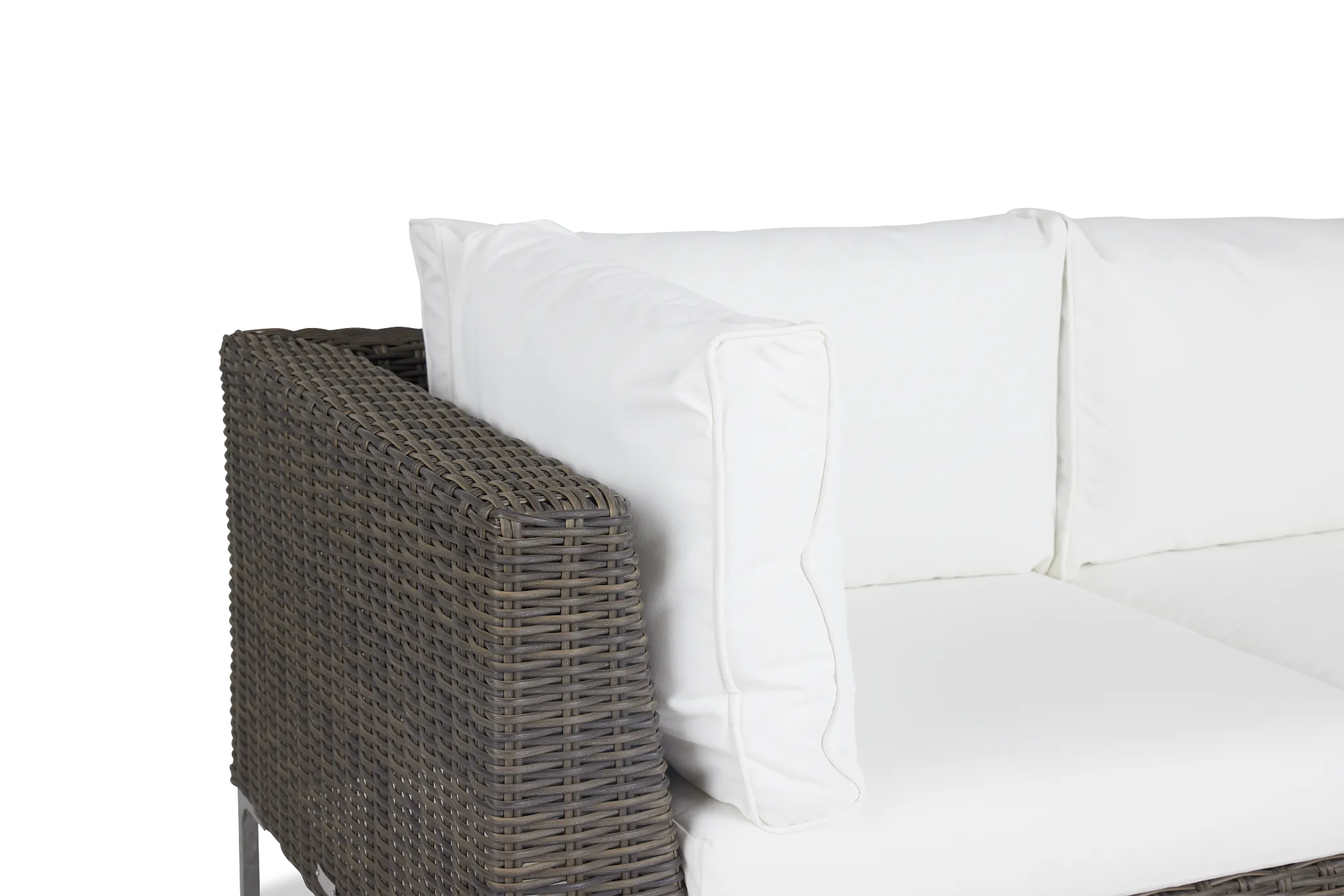 Tulum White Woven Modular Love