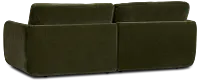 Jules Green Velvet 2 Piece Modular Sofa