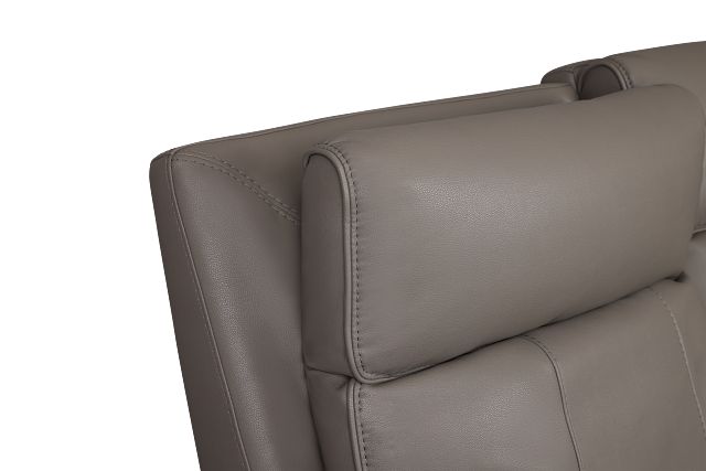 Rhett Gray Micro Power Reclining Sofa