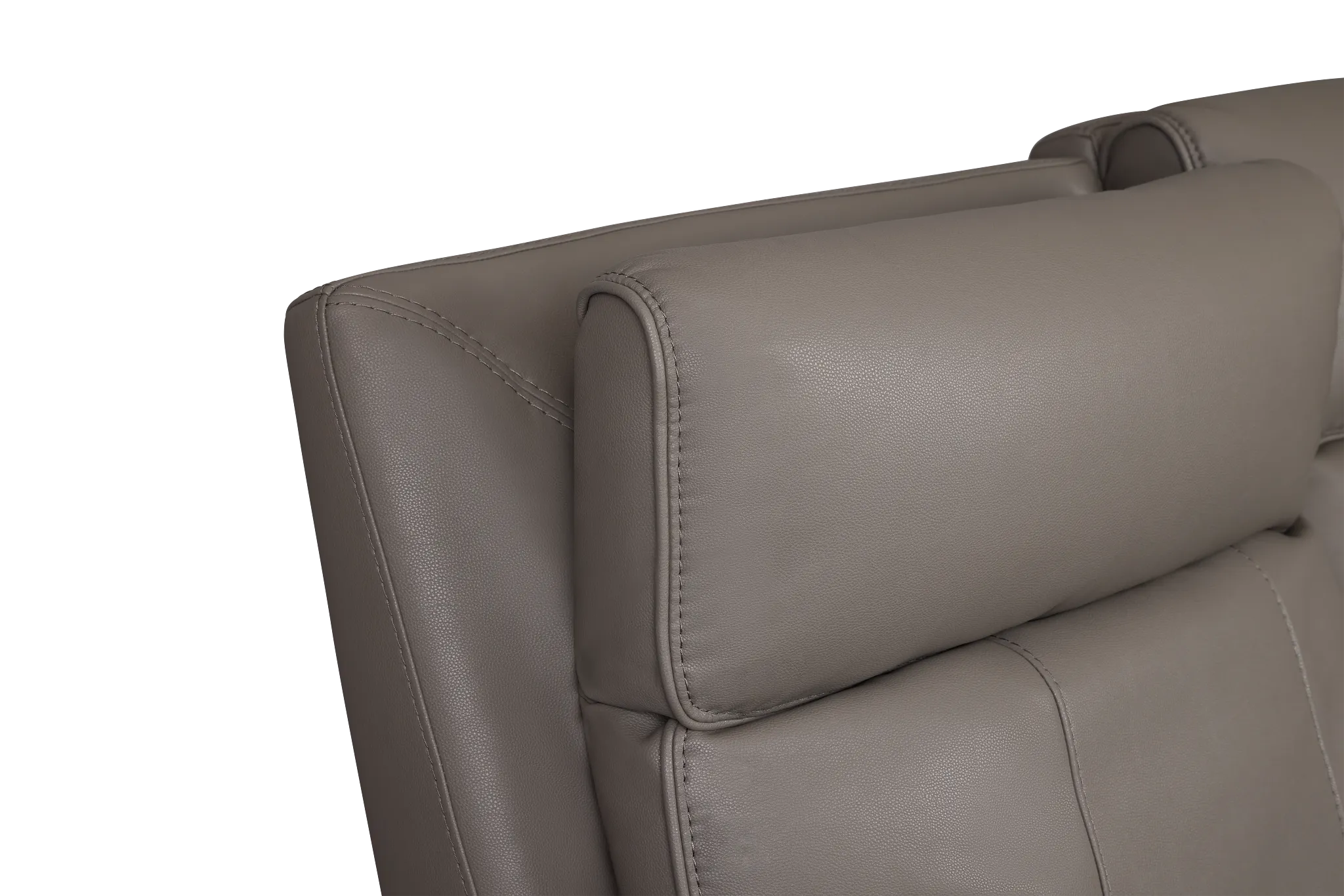 Rhett Gray Micro Power Reclining Sofa