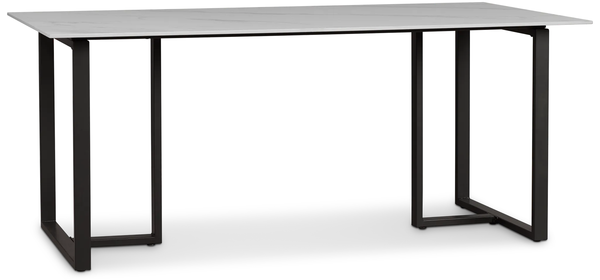 Paxton White Rectangular Table