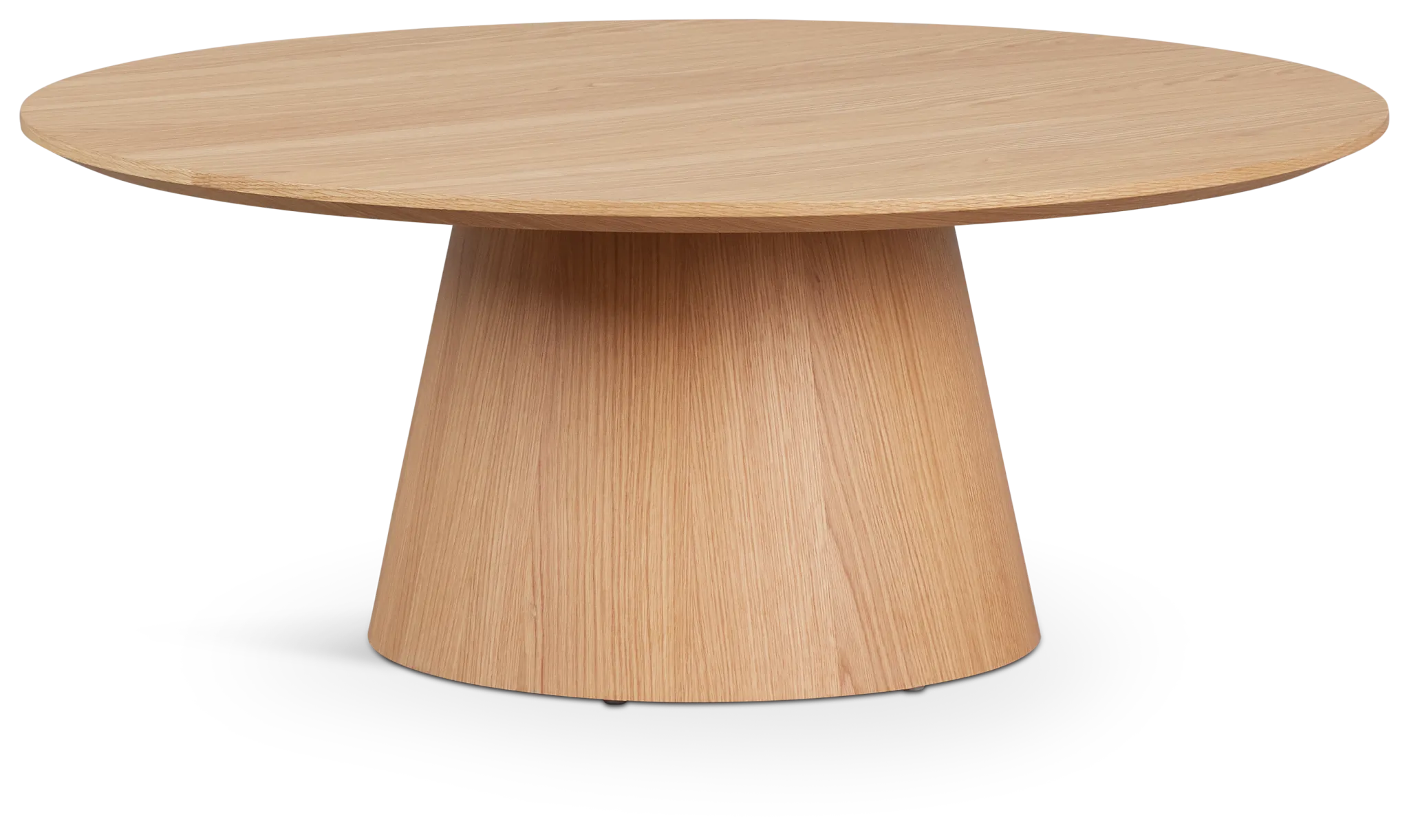 Nomad Light Tone Round Coffee Table