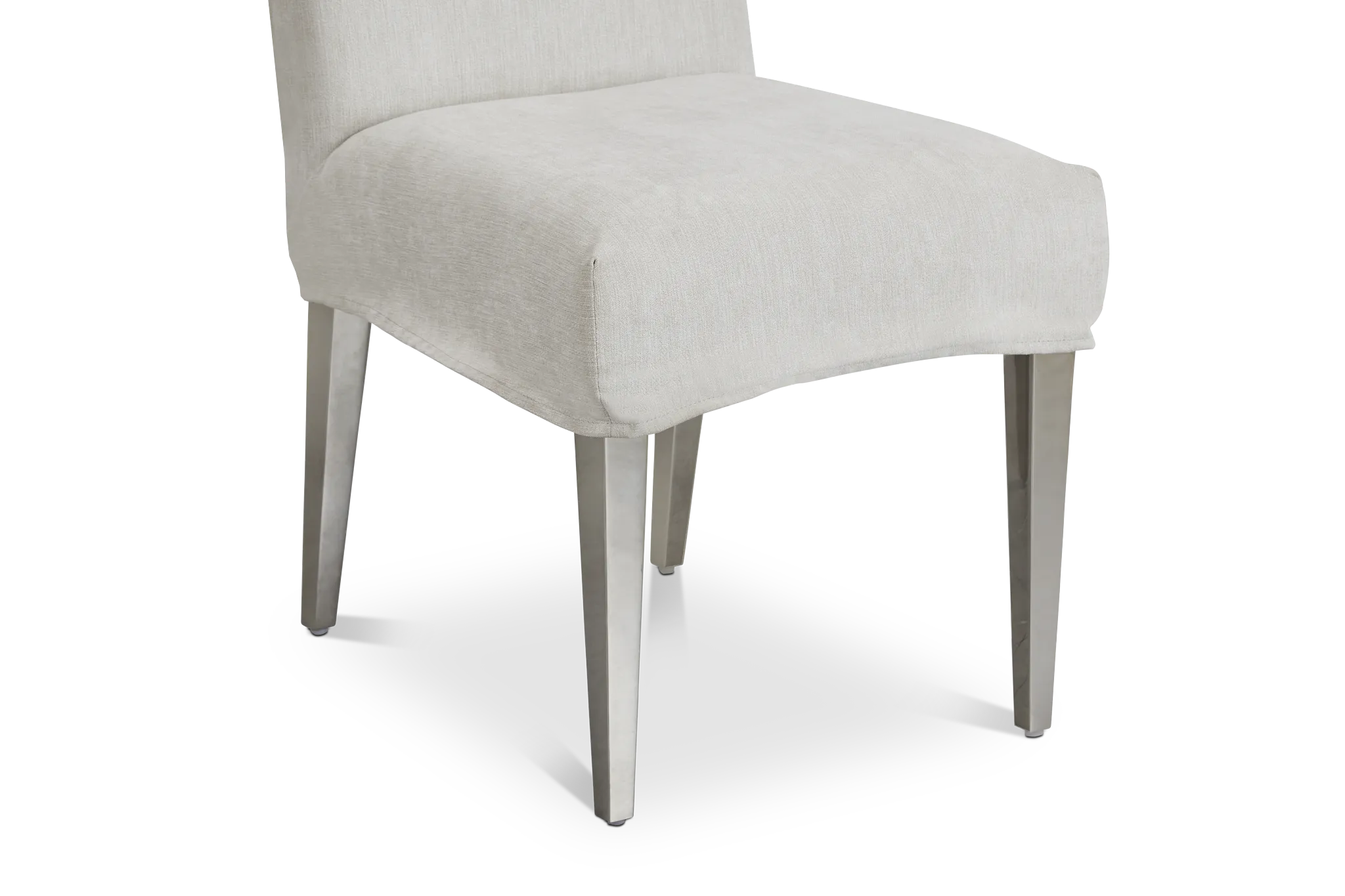 Jett Gray Slipcover Side Chair