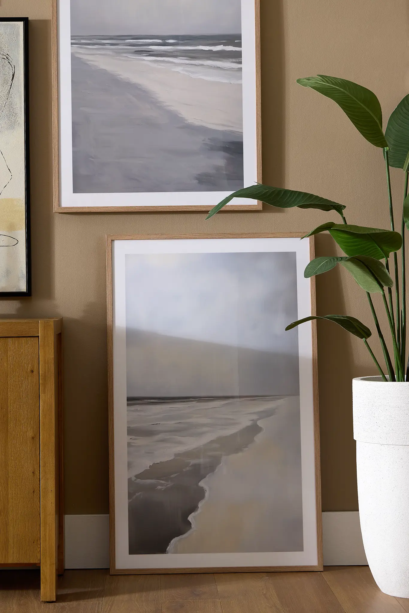 Fenrir Light Blue Framed Wall Art Fenrir Light Blue Framed Wall Art