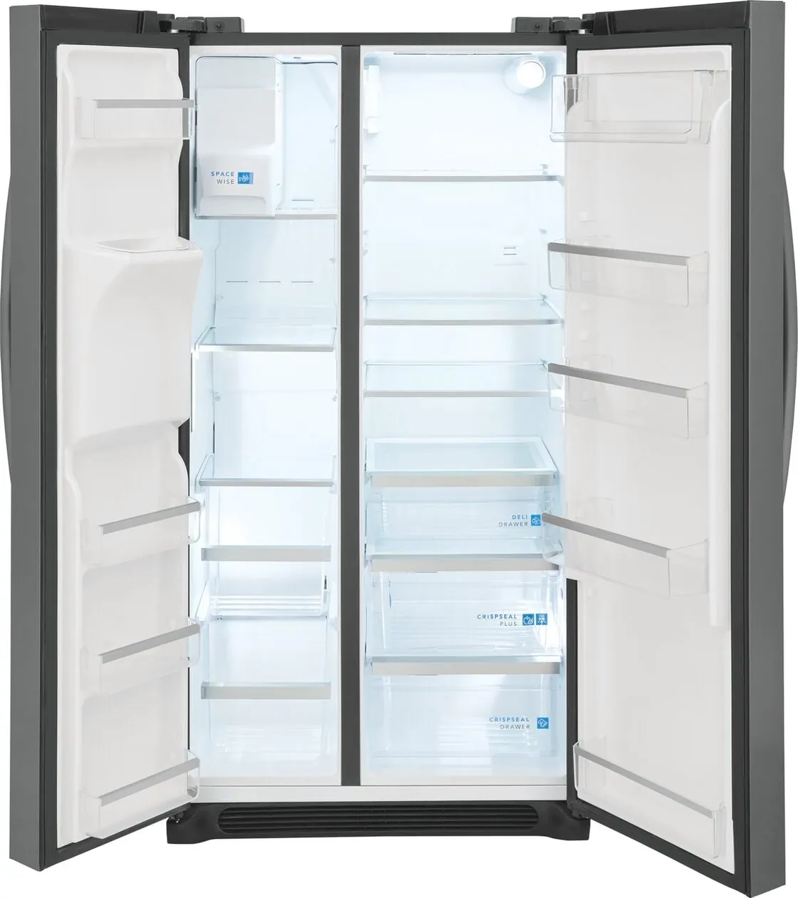 Frigidaire 2352 Series Black Stnl Steel Side By Side Refrigerator