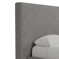 Grayton Linen 54" Upholstered Platform Bed