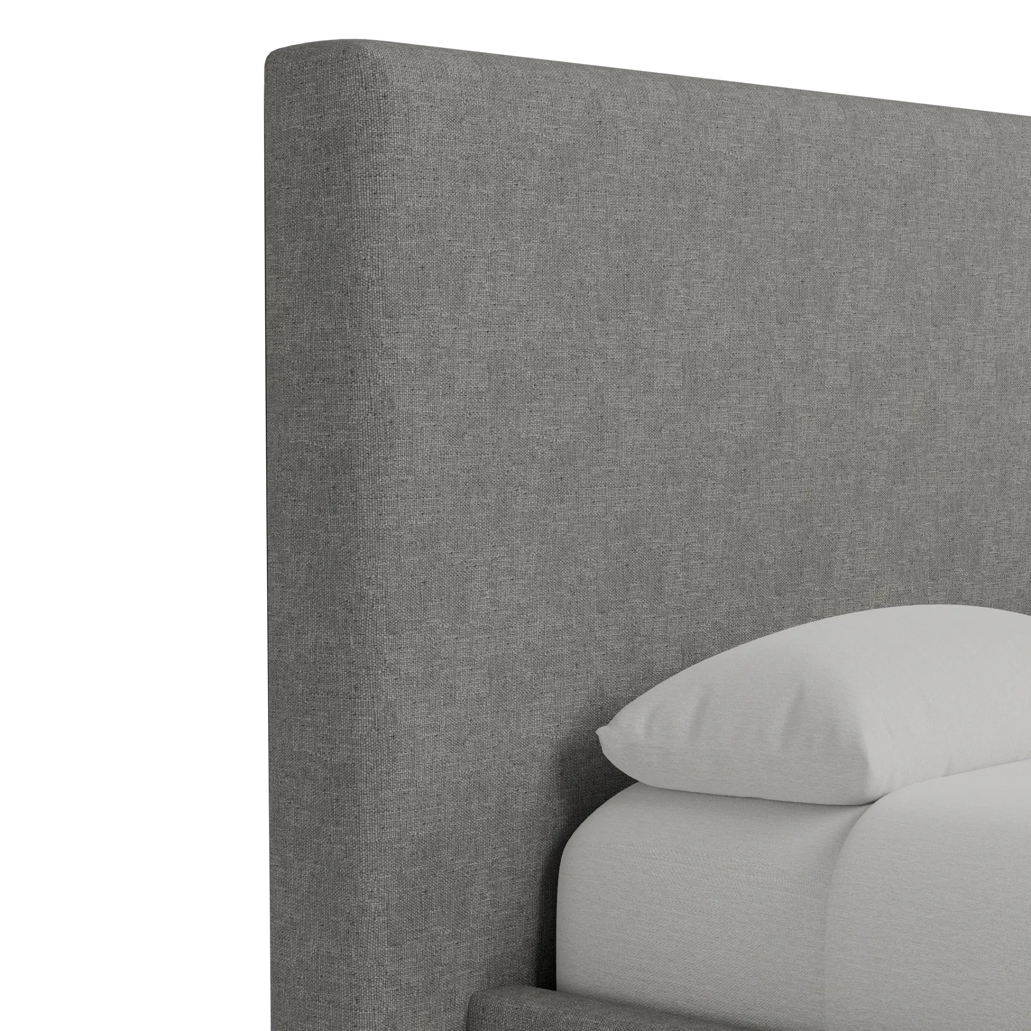 Grayton Linen 54" Upholstered Platform Bed Grayton Linen 54" Upholstered Platform Bed