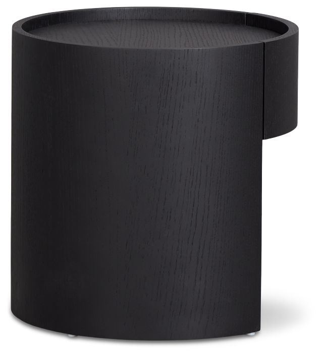 Nomad Black 1-drawer Nightstand