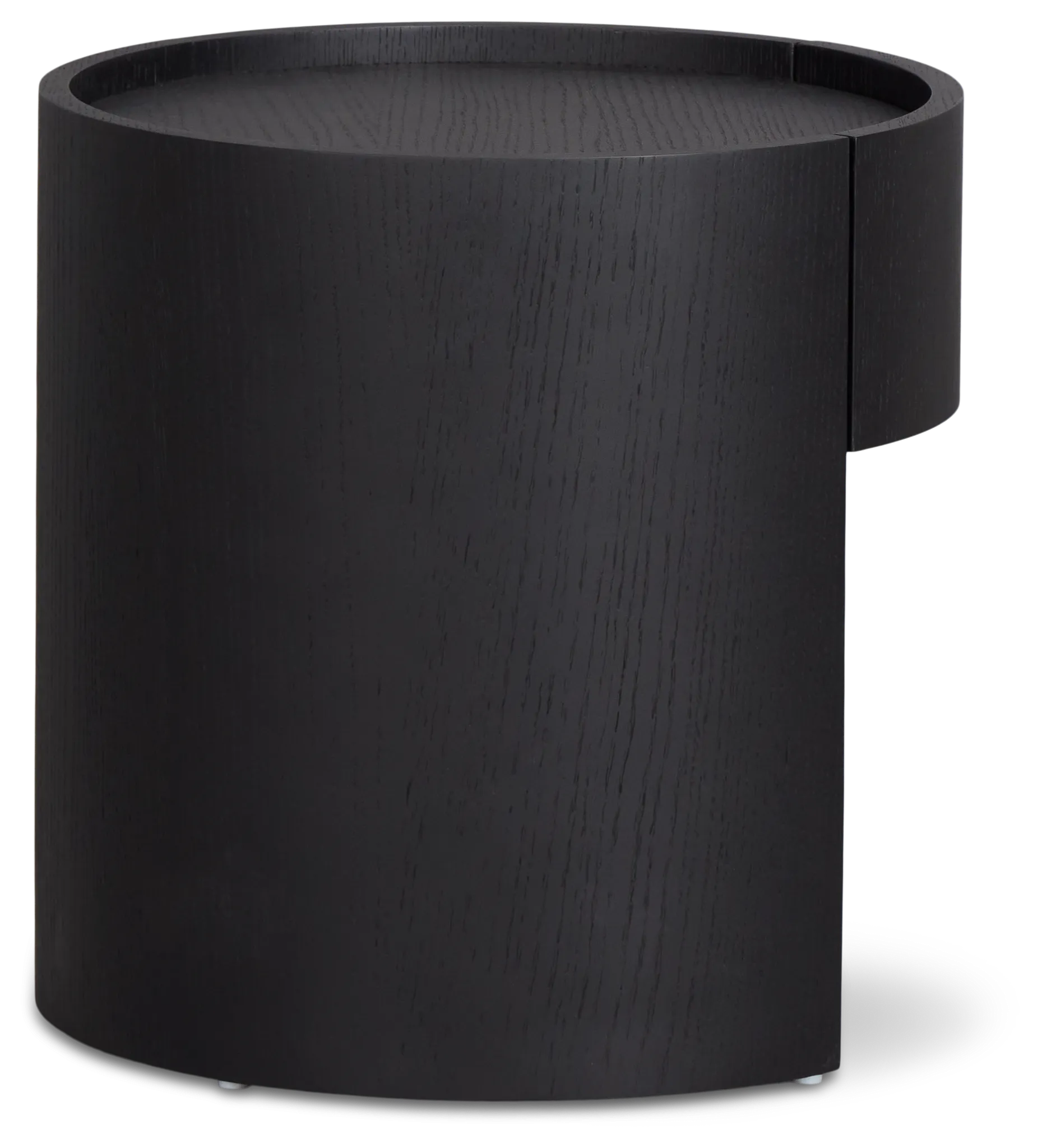 Nomad Black 1-drawer Nightstand