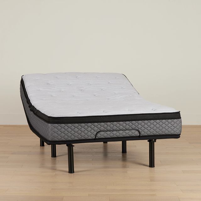 Kevin Charles By Sealy Essential Plush Elevate Adjustable Mattress Set