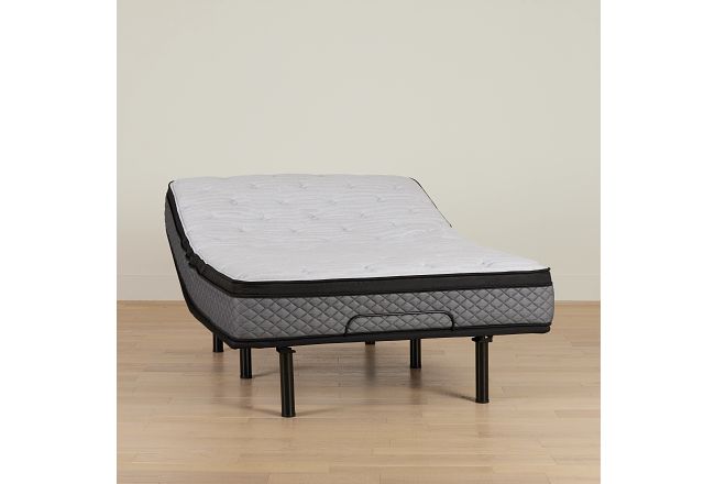 Kevin Charles By Sealy Essential Plush Elevate Adjustable Mattress Set