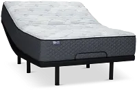 Kevin Charles By Sealy Signature Medium Deluxe Adjustable Mattress Set