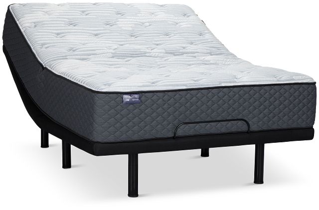 Kevin Charles By Sealy Signature Medium Deluxe Adjustable Mattress Set