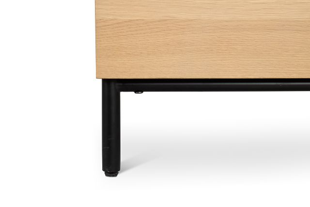 Highland Light Tone Panel Bed