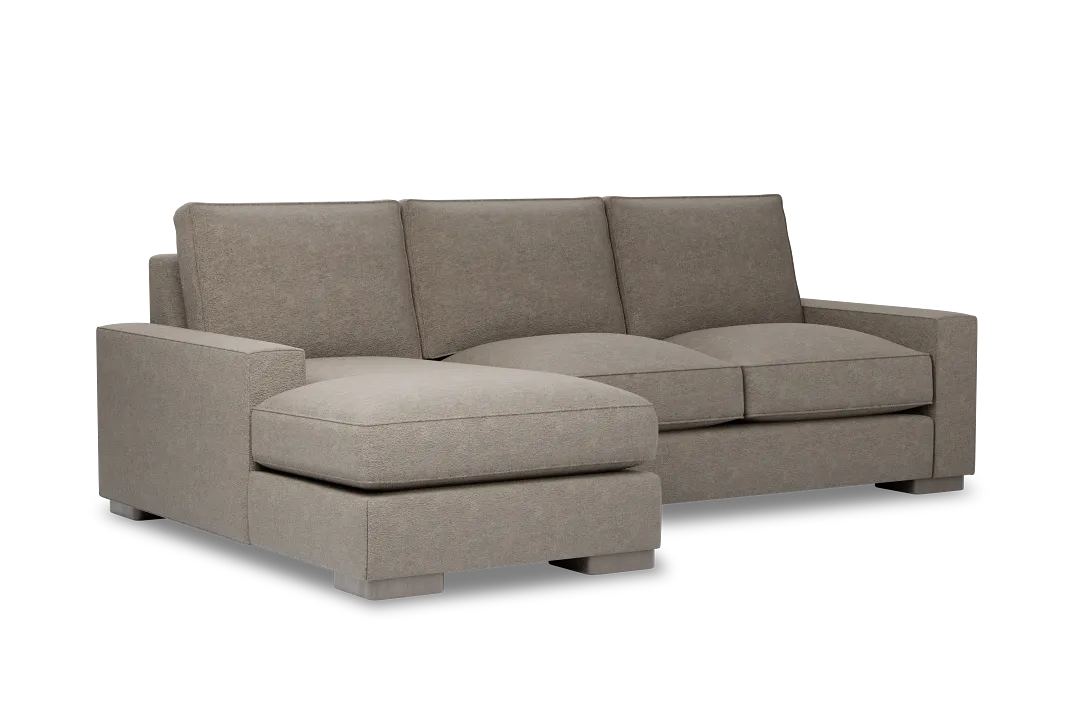 Edgewater Elite Brown Left Chaise Sectional