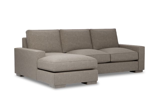 Edgewater Elite Brown Left Chaise Sectional