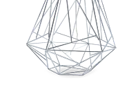 Cage Silver Table Lamp