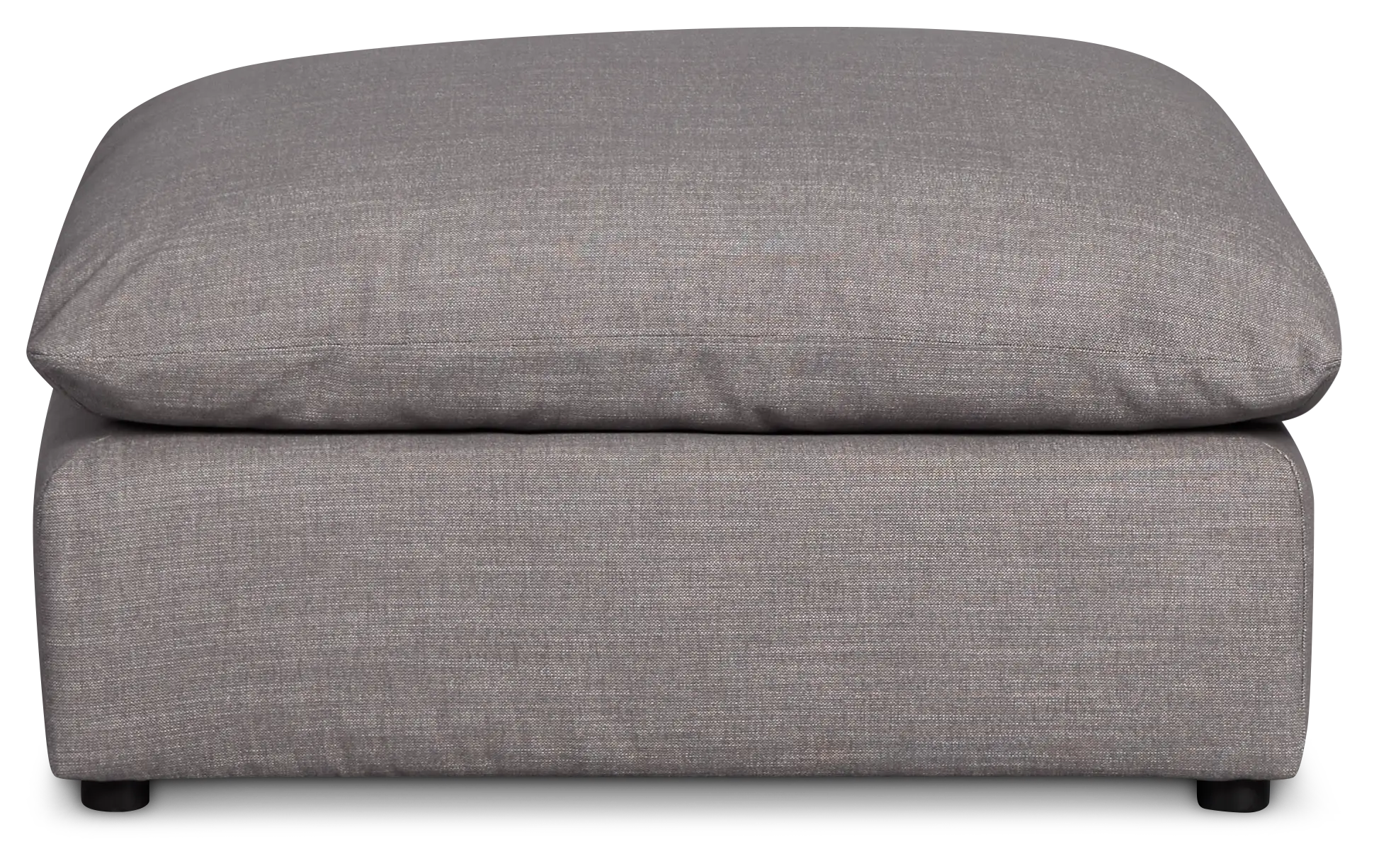 Serena Gray Fabric Ottoman Serena Gray Fabric Ottoman