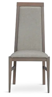 Lucca Gray Upholstered Side Chair