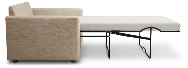 Siesta Victory Taupe Fabric Cooling Memory Foam Sleeper