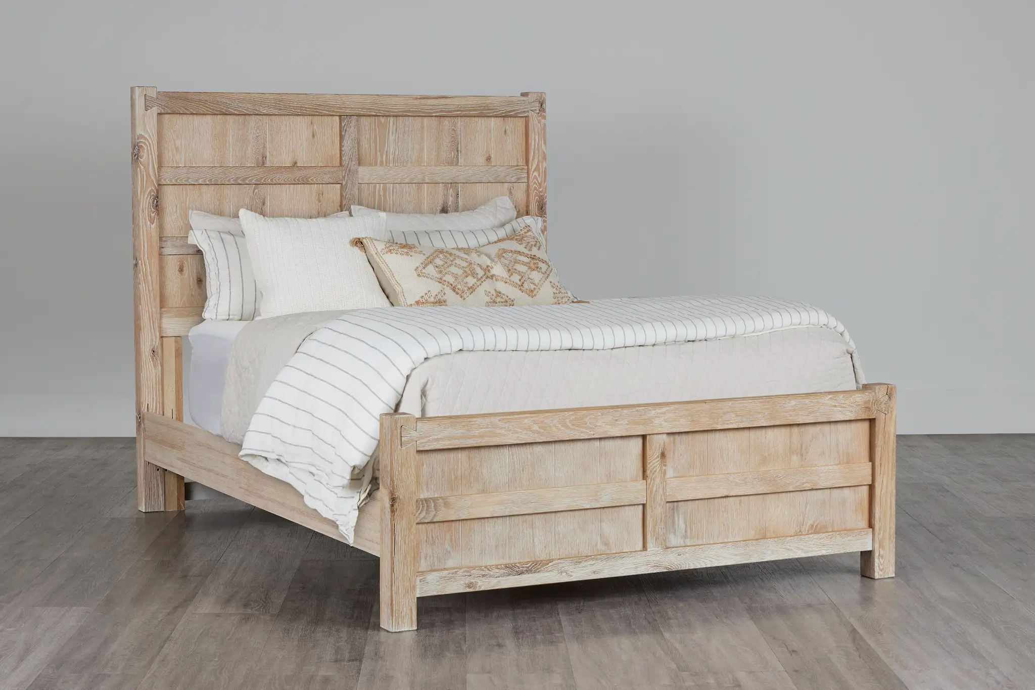 Salt Lake Light Tone Panel Bed Salt Lake Light Tone Panel Bed